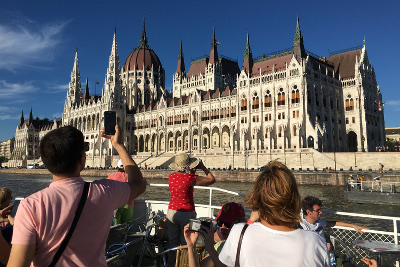 Budapest - The parliament building