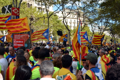 Barcelona - La Diada de Catalunya (Catalonia’s National Day)